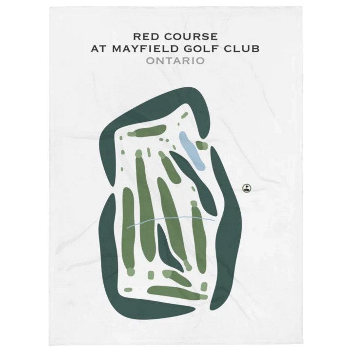 Red Course at Mayfield Golf Club, Ontario, Canada - Printed Golf Courses