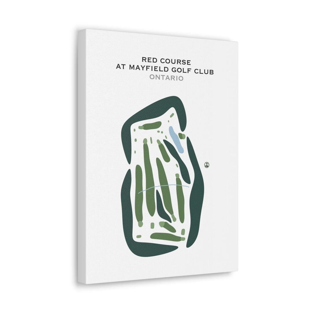 Red Course at Mayfield Golf Club, Ontario, Canada - Printed Golf Courses