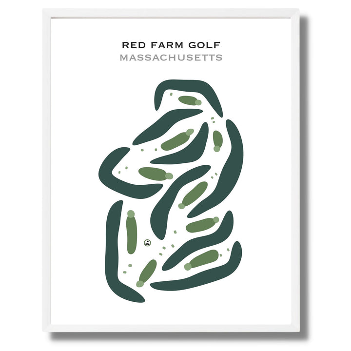 Red Farm Golf, Massachusetts - Printed Golf Courses