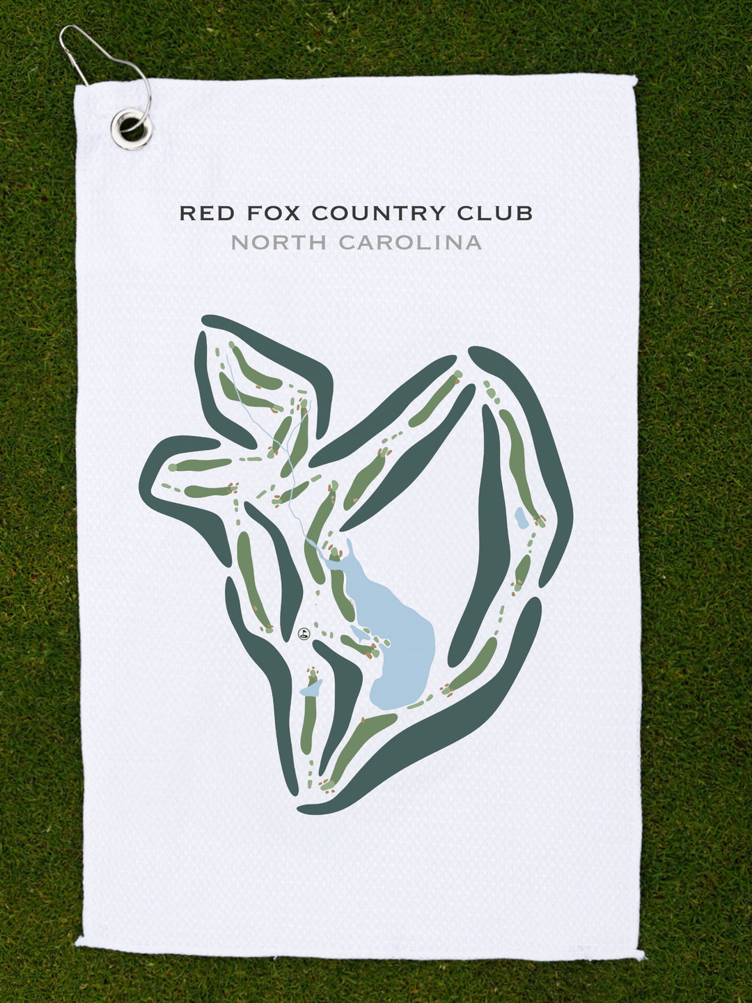 Red Fox Country Club, North Carolina - Printed Golf Courses