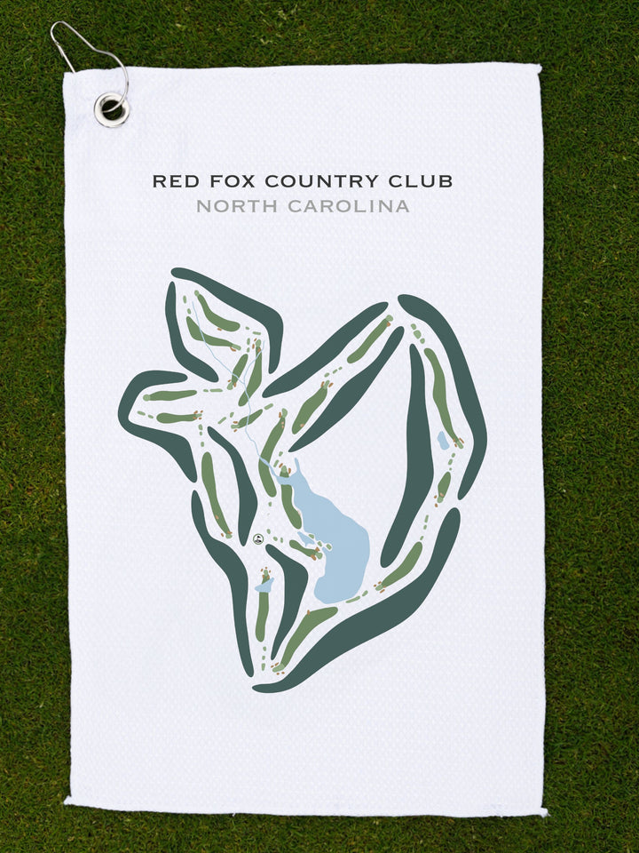 Red Fox Country Club, North Carolina - Printed Golf Courses