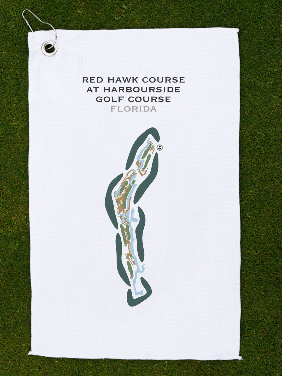 Red Hawk Course at Harbourside Golf Course at The Resort at Longboat Key Club, Florida - Printed Golf Courses