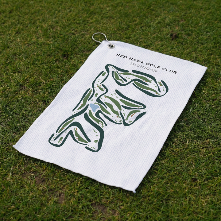 Red Hawk Golf Club, Michigan - Printed Golf Courses