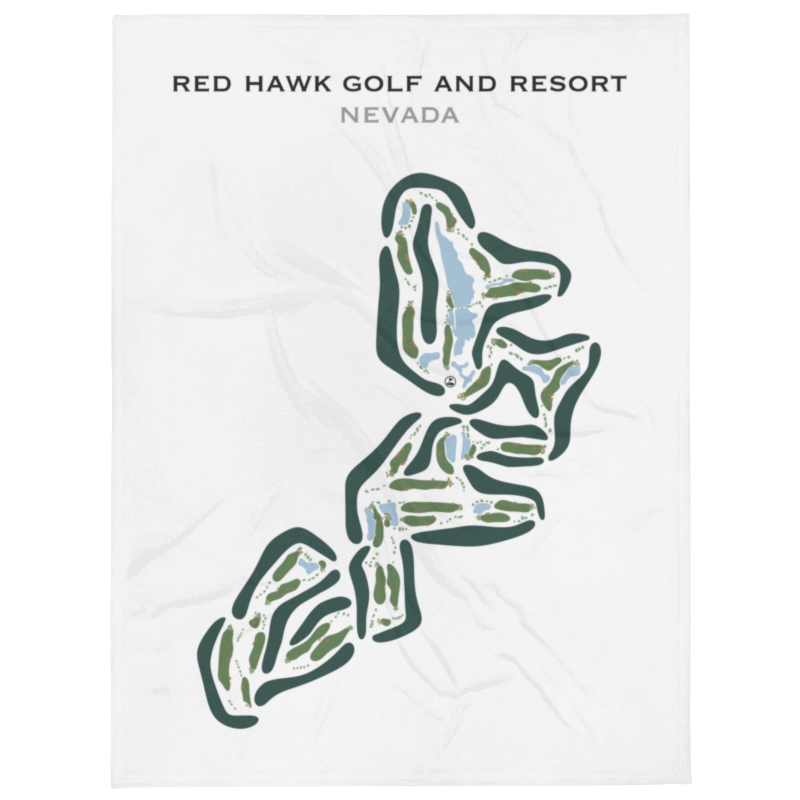 Red Hawk Golf and Resort, Nevada - Printed Golf Courses