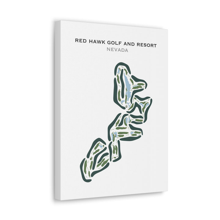 Red Hawk Golf and Resort, Nevada - Printed Golf Courses