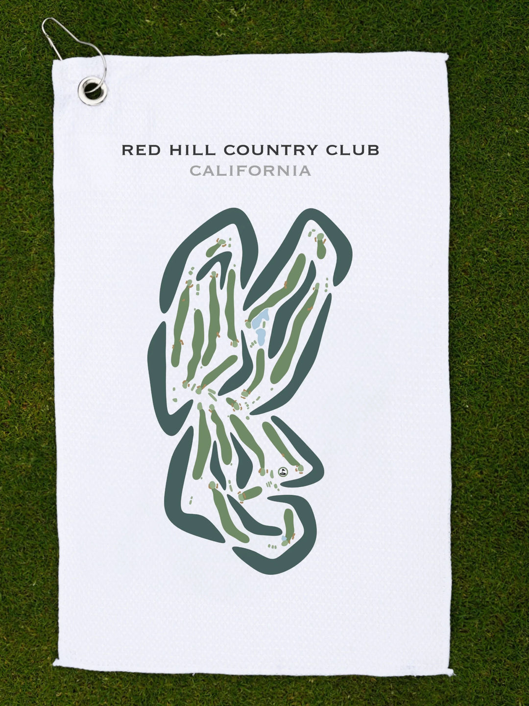 Red Hill Country Club, California - Printed Golf Course