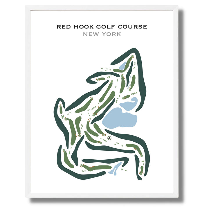 Red Hook Golf Course, New York - Printed Golf Courses