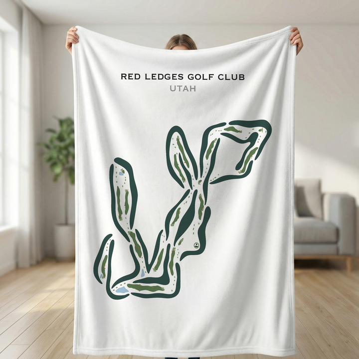Red Ledges Golf Club, Heber Utah - Printed Golf Courses