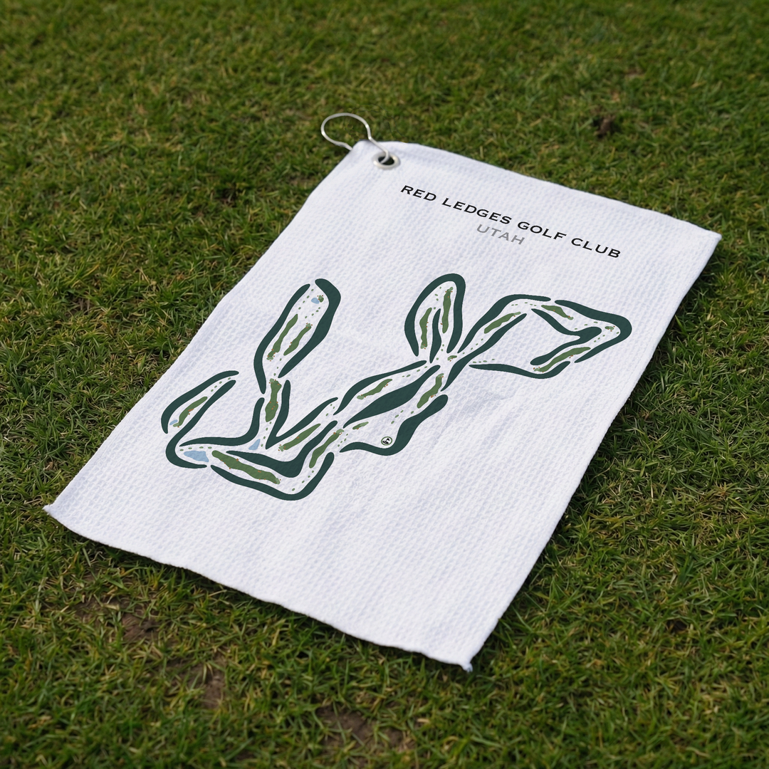 Red Ledges Golf Club, Heber Utah - Printed Golf Courses