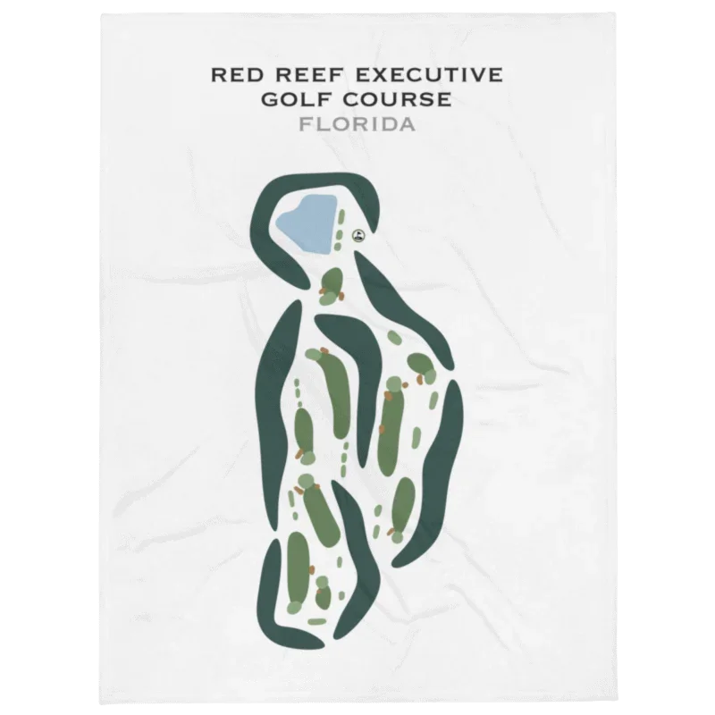 Red Reef Executive Golf Course, Florida - Printed Golf Courses