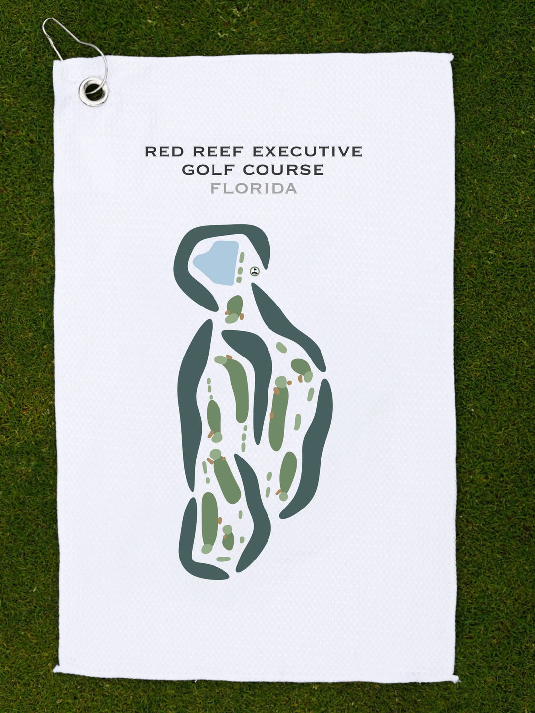 Red Reef Executive Golf Course, Florida - Printed Golf Courses
