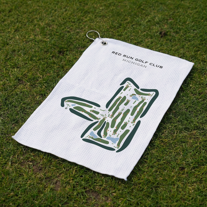 Red Run Golf Club, Michigan - Printed Golf Courses