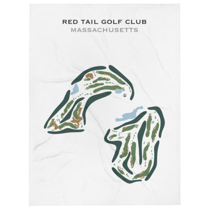 Red Tail Golf Club, Massachusetts - Printed Golf Course