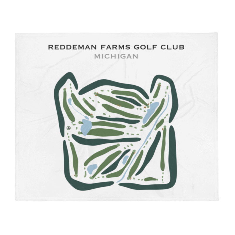 Reddeman Farms Golf Club, Michigan - Printed Golf Courses