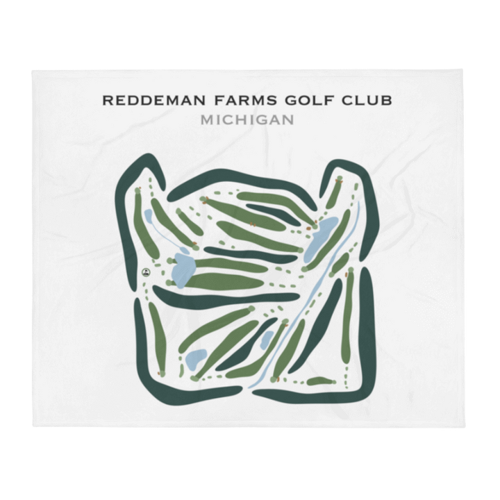 Reddeman Farms Golf Club, Michigan - Printed Golf Courses