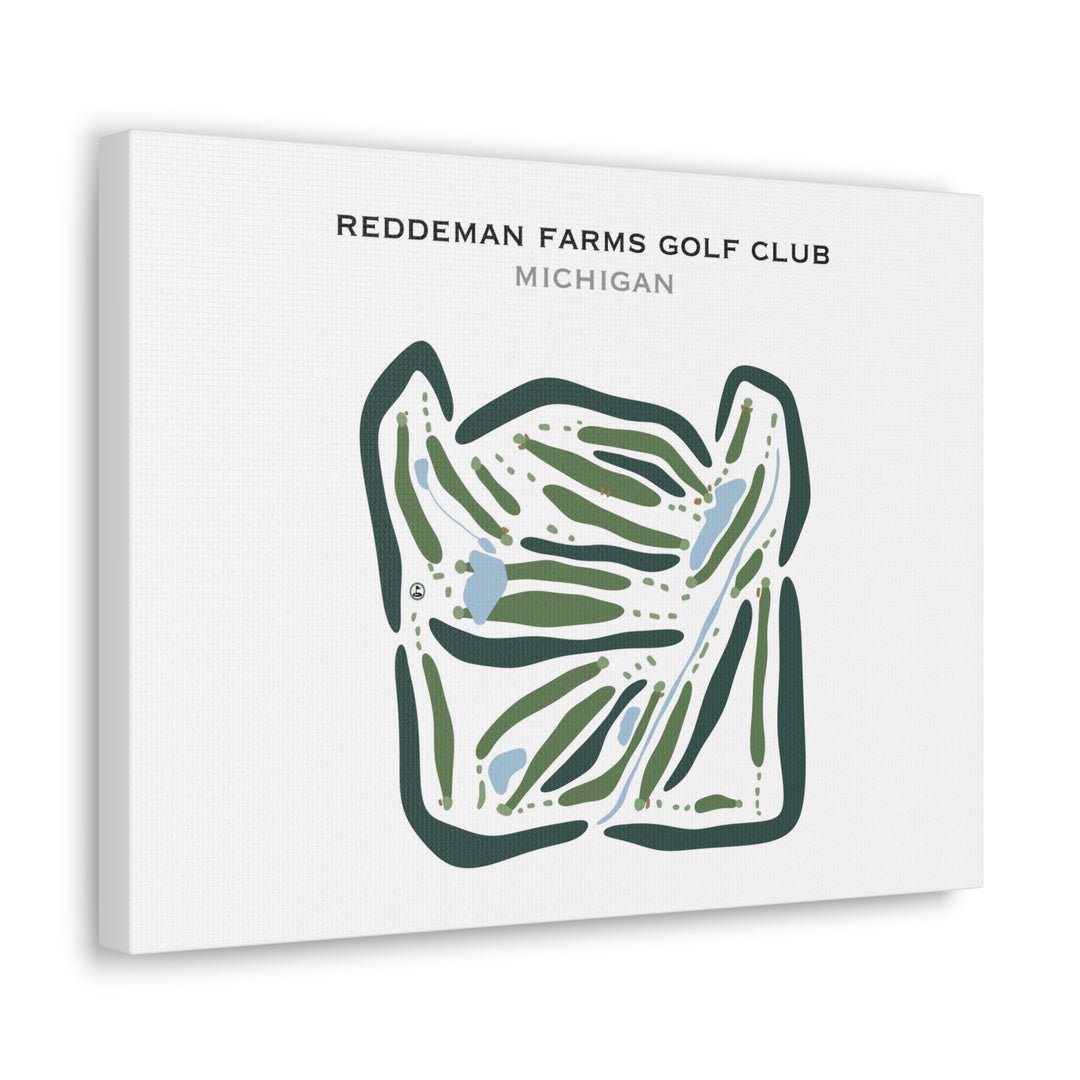 Reddeman Farms Golf Club, Michigan - Printed Golf Courses