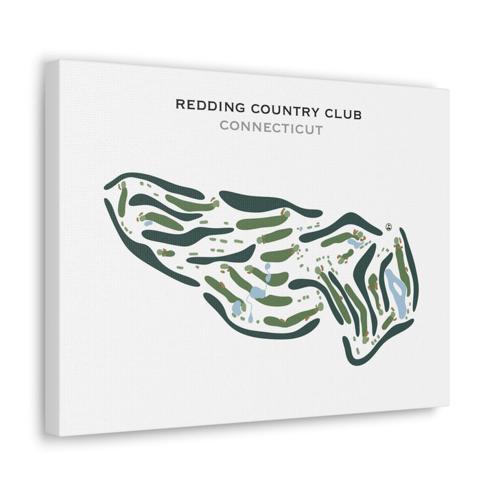 Redding Country Club, Connecticut - Printed Golf Courses