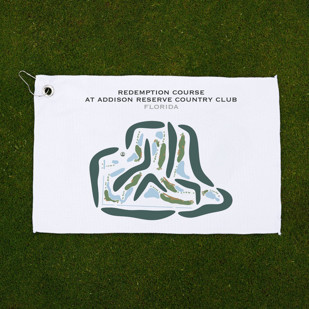 Redemption Course at Addison Reserve Country Club, Florida - Printed Golf Courses