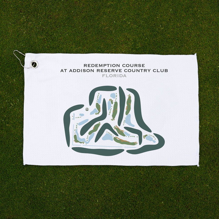 Redemption Course at Addison Reserve Country Club, Florida - Printed Golf Courses