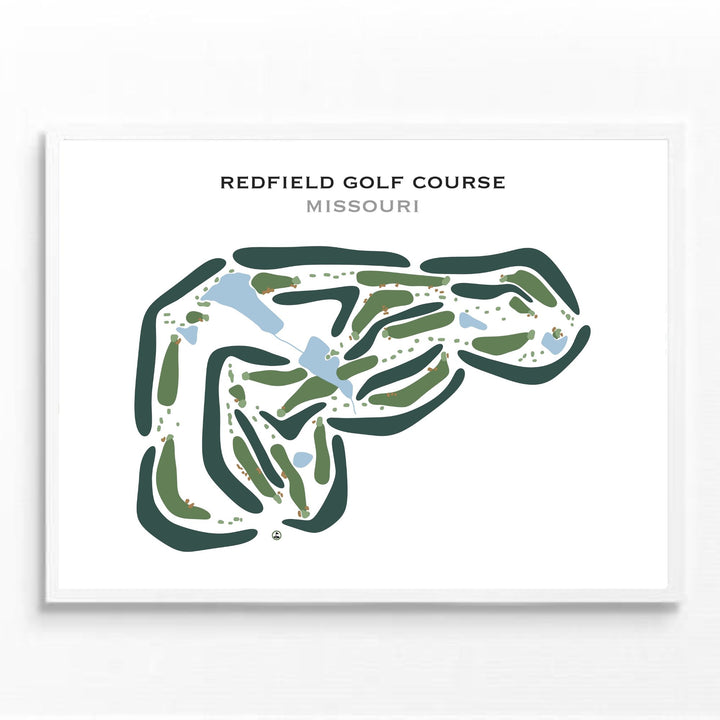 Redfield Golf Course, Missouri - Printed Golf Courses