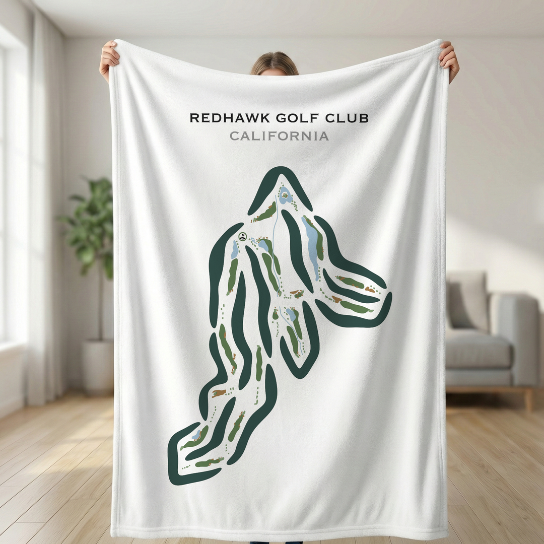 Redhawk Golf Club, California - Printed Golf Courses