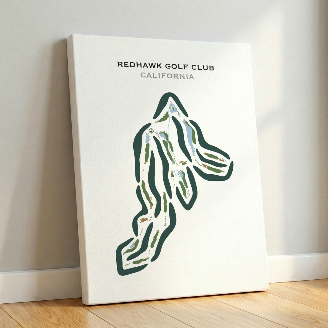 Redhawk Golf Club, California - Printed Golf Courses