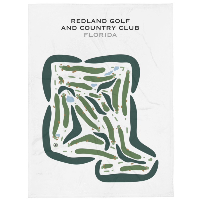 Redland Golf & Country Club, Florida - Printed Golf Courses