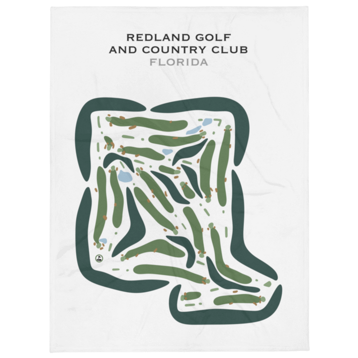 Redland Golf & Country Club, Florida - Printed Golf Courses