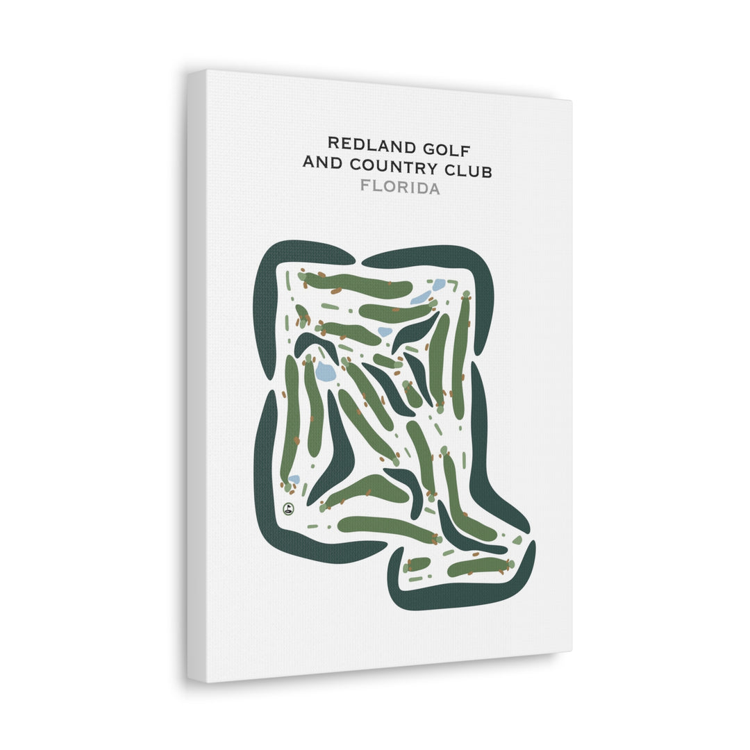Redland Golf & Country Club, Florida - Printed Golf Courses
