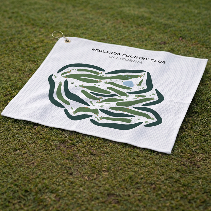 Redlands Country Club, California - Printed Golf Courses