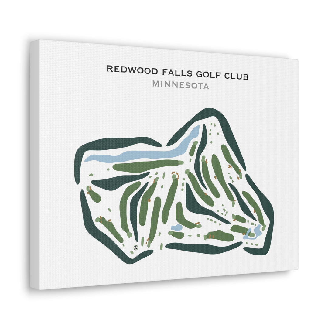 Redwood Falls Golf Club, Minnesota - Printed Golf Courses