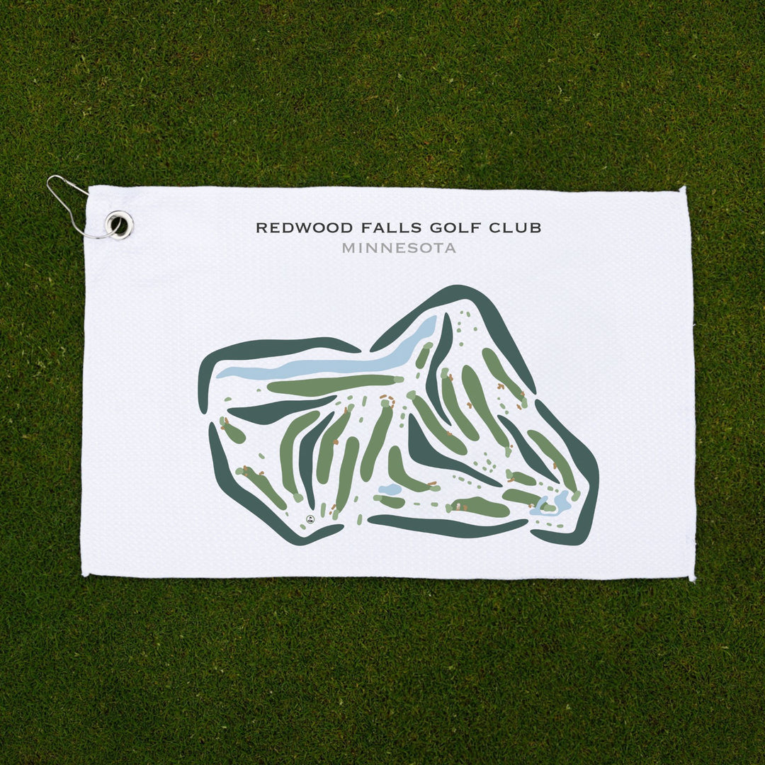 Redwood Falls Golf Club, Minnesota - Printed Golf Courses