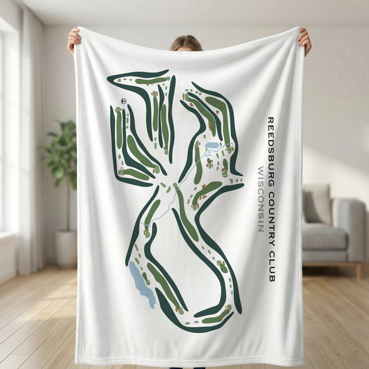 Reedsburg Country Club, Wisconsin - Printed Golf Courses