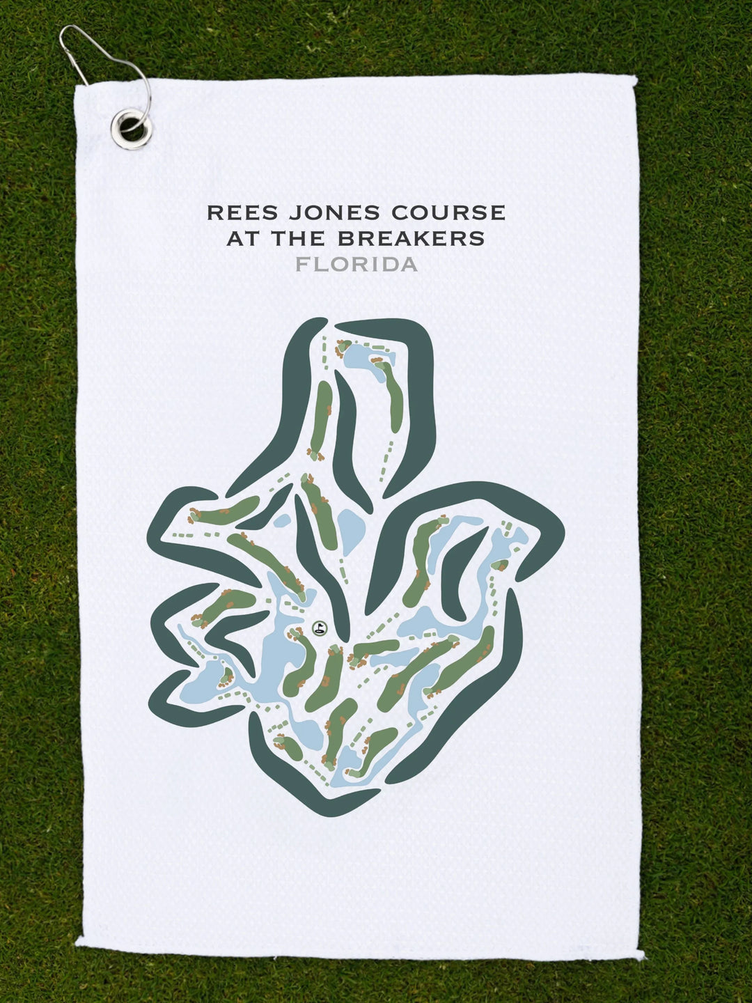 Rees Jones Course at The Breakers, Florida - Printed Golf Courses