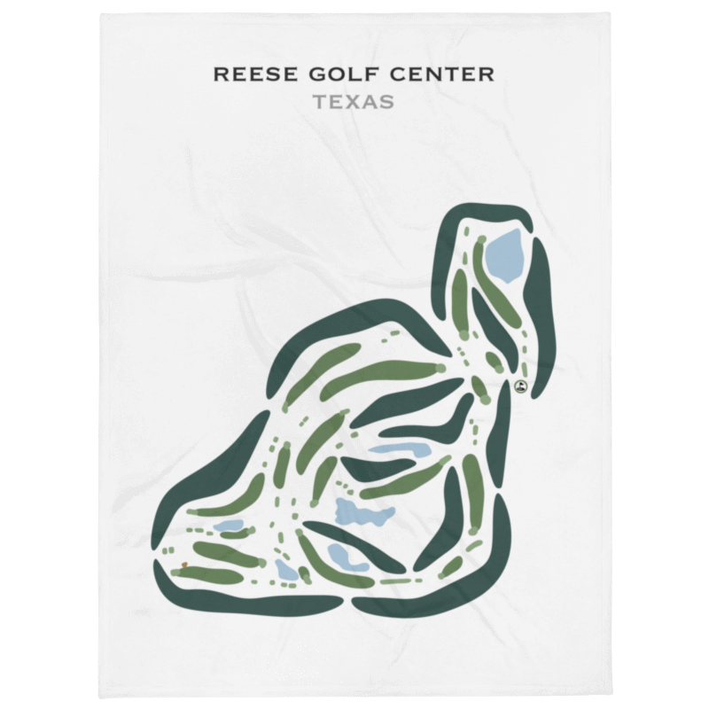 Reese Golf Center, Texas - Printed Golf Courses