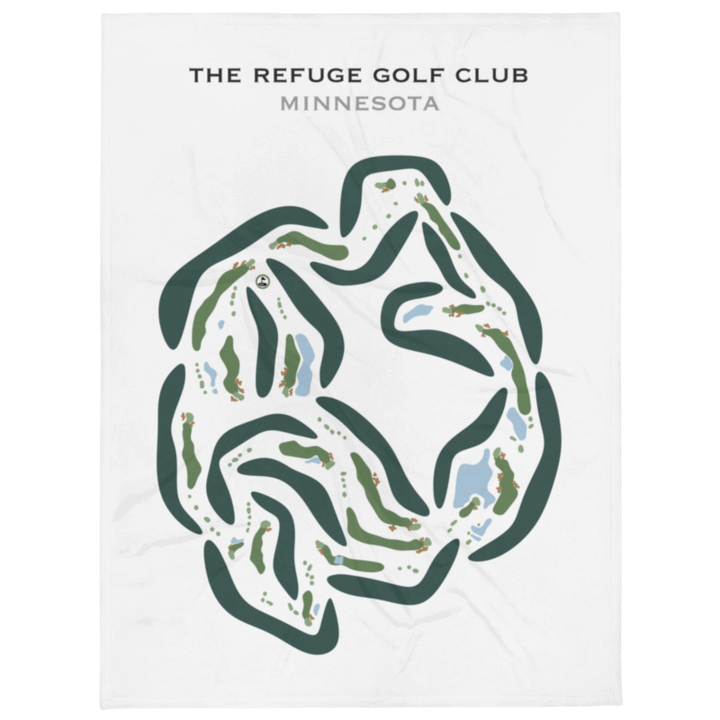 Refuge Golf Course, Minnesota - Printed Golf Courses