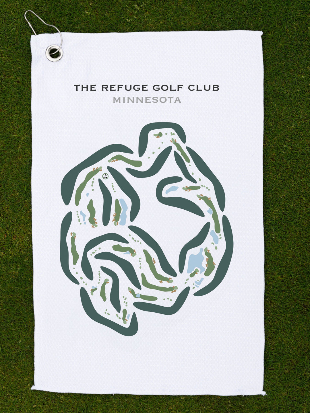 Refuge Golf Course, Minnesota - Printed Golf Courses
