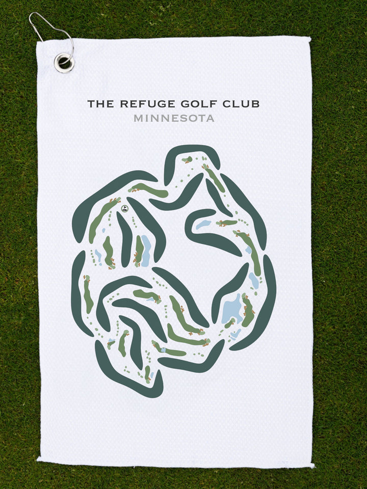 Refuge Golf Course, Minnesota - Printed Golf Courses