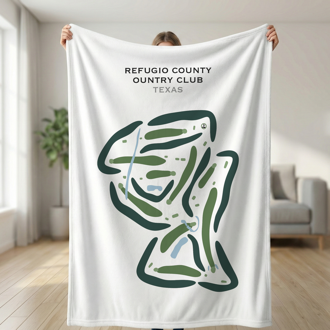 Refugio County Country Club, Texas - Printed Golf Courses