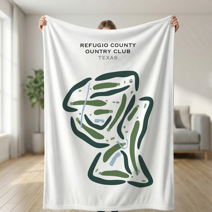 Refugio County Country Club, Texas - Printed Golf Courses