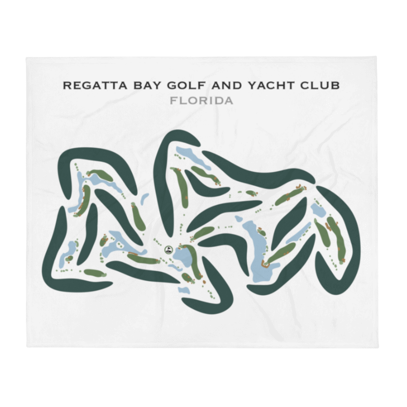 Regatta Bay Golf & Yacht Club, Florida - Printed Golf Courses