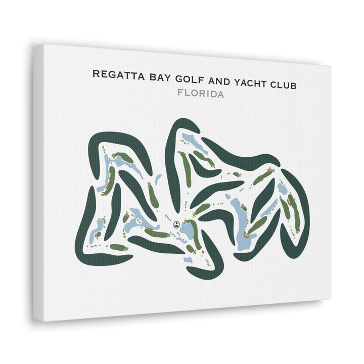 Regatta Bay Golf & Yacht Club, Florida - Printed Golf Courses