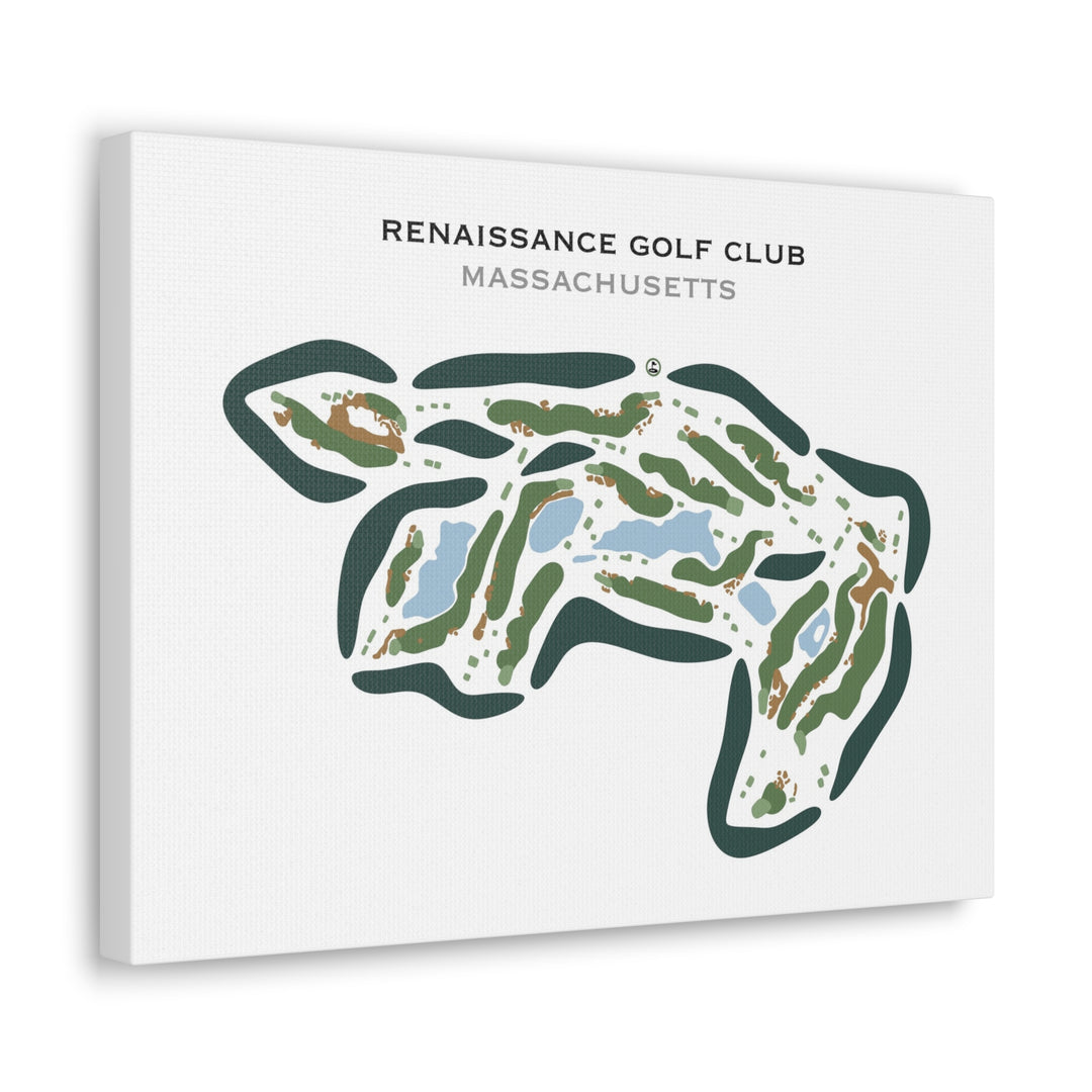 Renaissance Golf Club, Massachusetts - Printed Golf Courses