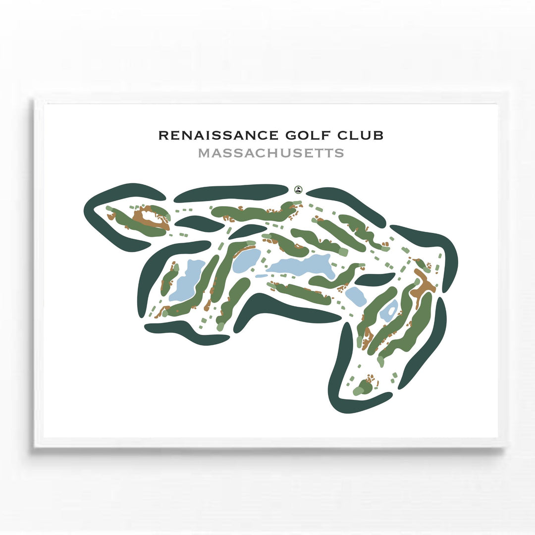 Renaissance Golf Club, Massachusetts - Printed Golf Courses