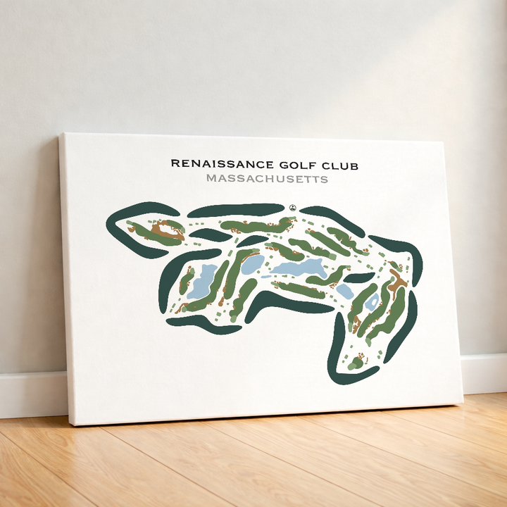 Renaissance Golf Club, Massachusetts - Printed Golf Courses