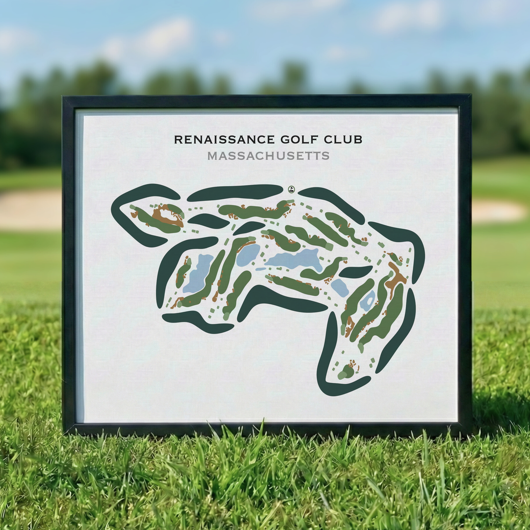 Renaissance Golf Club, Massachusetts - Printed Golf Courses