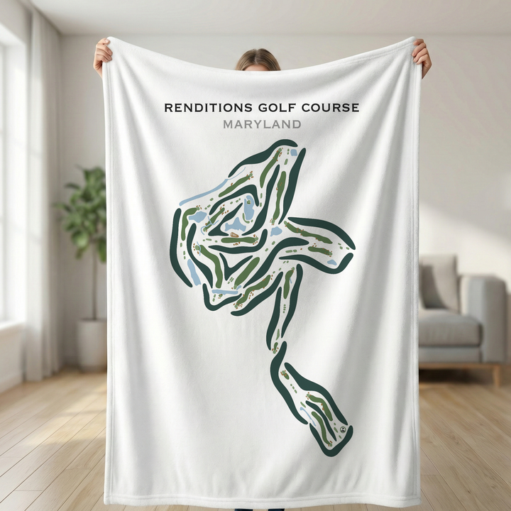 Renditions Golf Course, Maryland - Printed Golf Courses