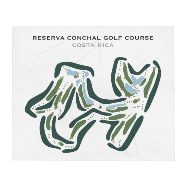 Reserva Conchal Golf Course, Costa Rica - Printed Golf Courses