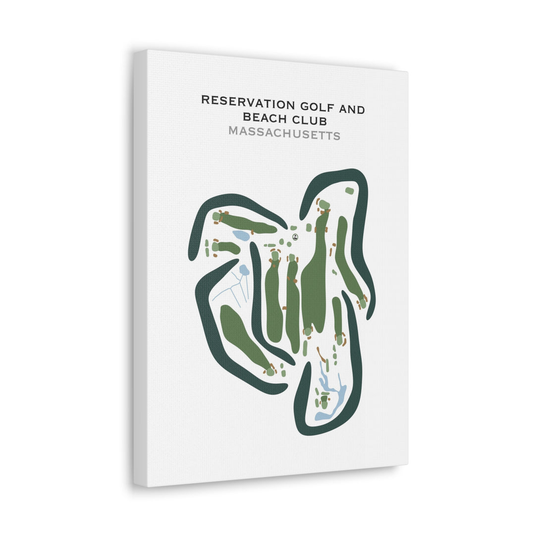 Reservation Golf and Beach Club, Massachusetts - Printed Golf Courses