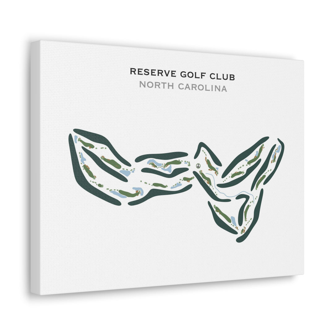 Reserve Golf Club, North Carolina - Printed Golf Course